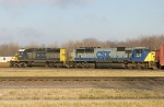 CSX 8864 and 717 
